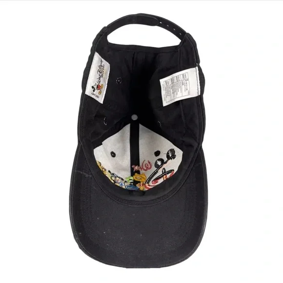 Walt Disney World Embroidered Black Adjustable Hat Cap. - Picture 6 of 6